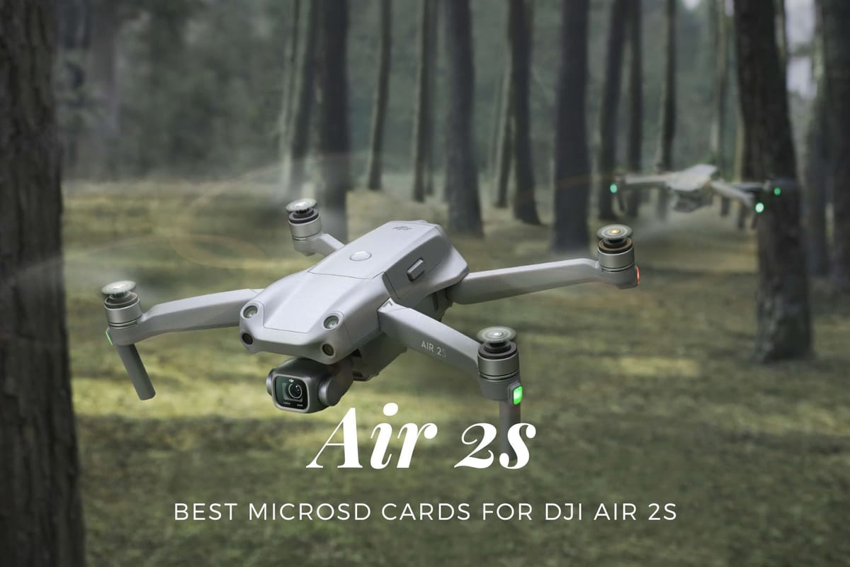 Best MicroSD Cards for DJI Air 2S