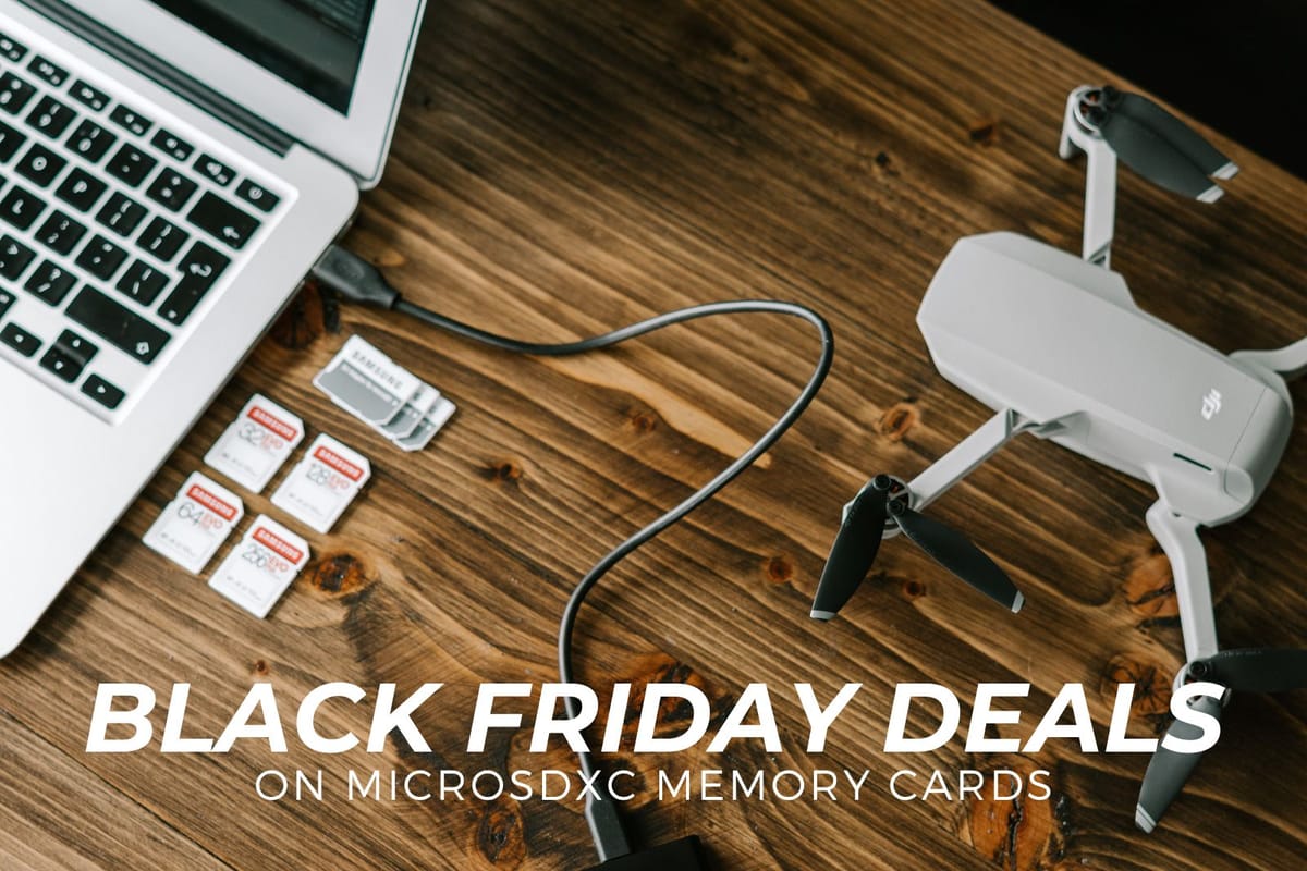 Black Friday Deals on microSDXC Memory Cards
