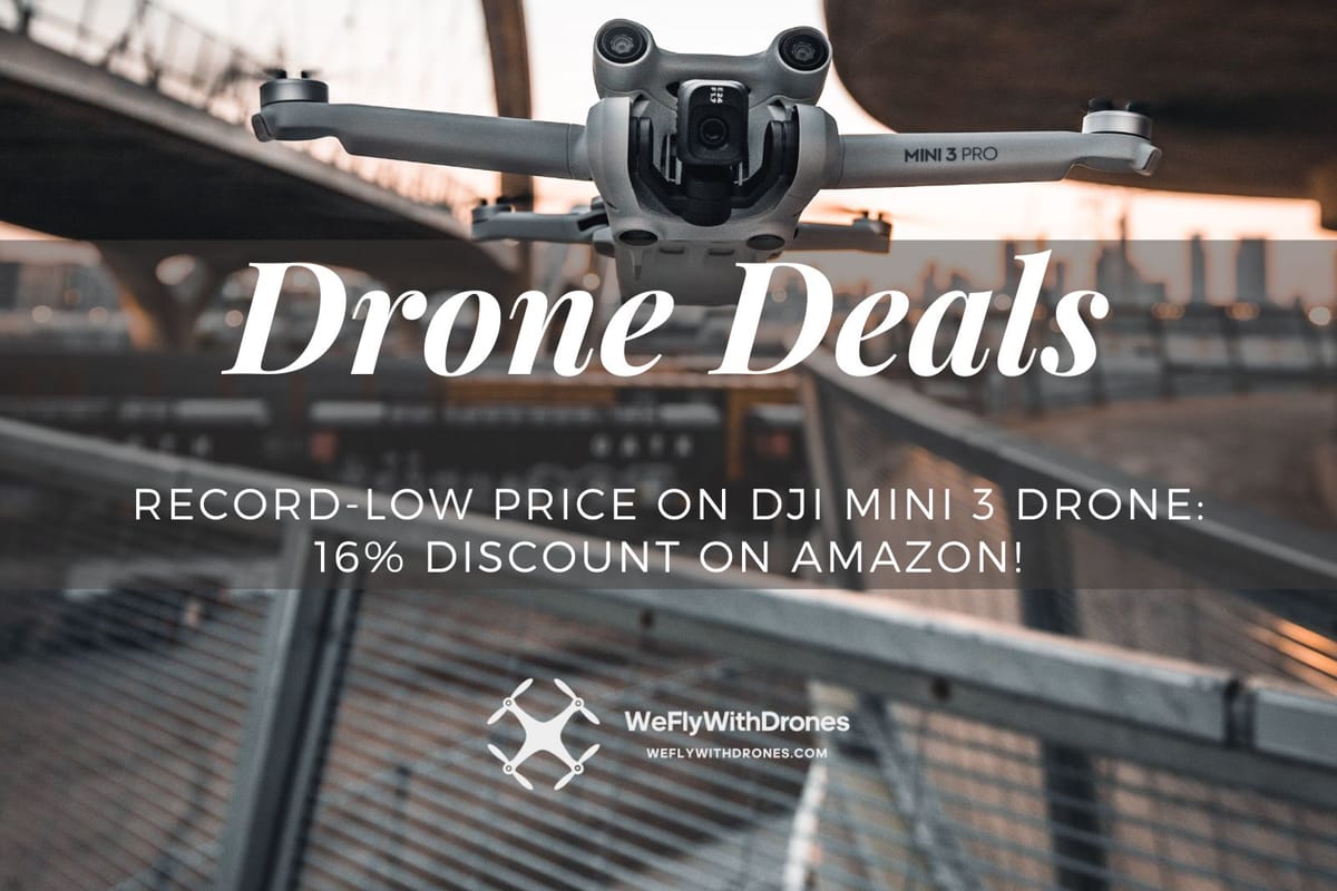 Record-Low Price on DJI Mini 3 Drone: 16% Discount on Amazon!