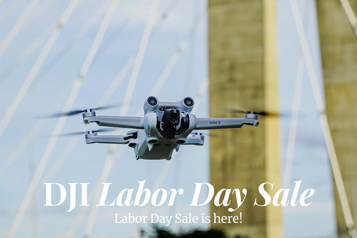 Soar to New Heights: DJI Mini 3 Labor Day Sale Takes Flight!