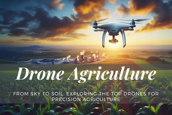 From Sky to Soil: Exploring the Best Drones for Agriculture